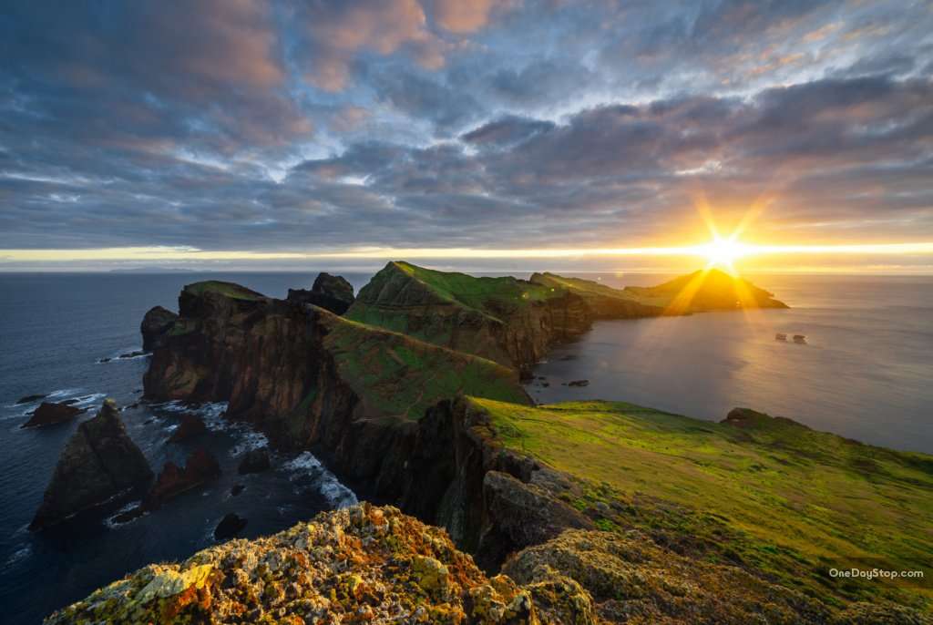 Madeira - Sonnenaufgang Puzzlespiel online