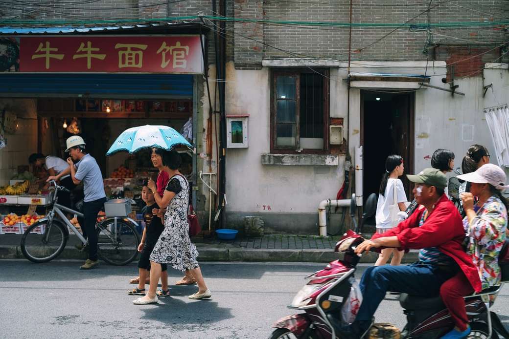 Hutong en Shanghai rompecabezas en línea