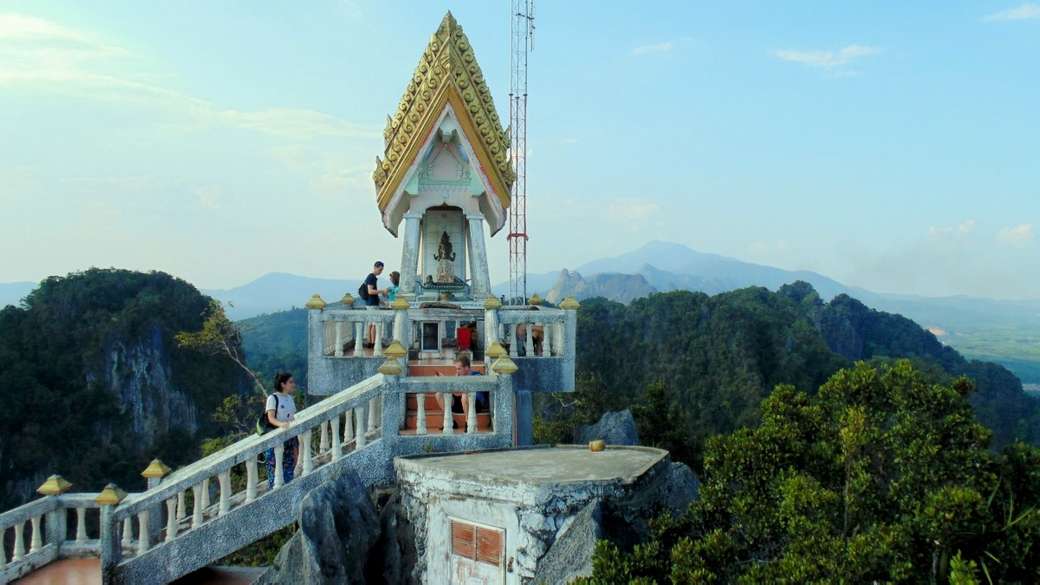 templo en krabi asia rompecabezas en línea