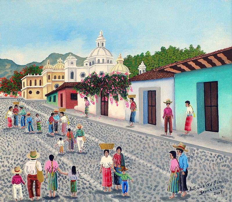 Antigua Guatemala kirakós