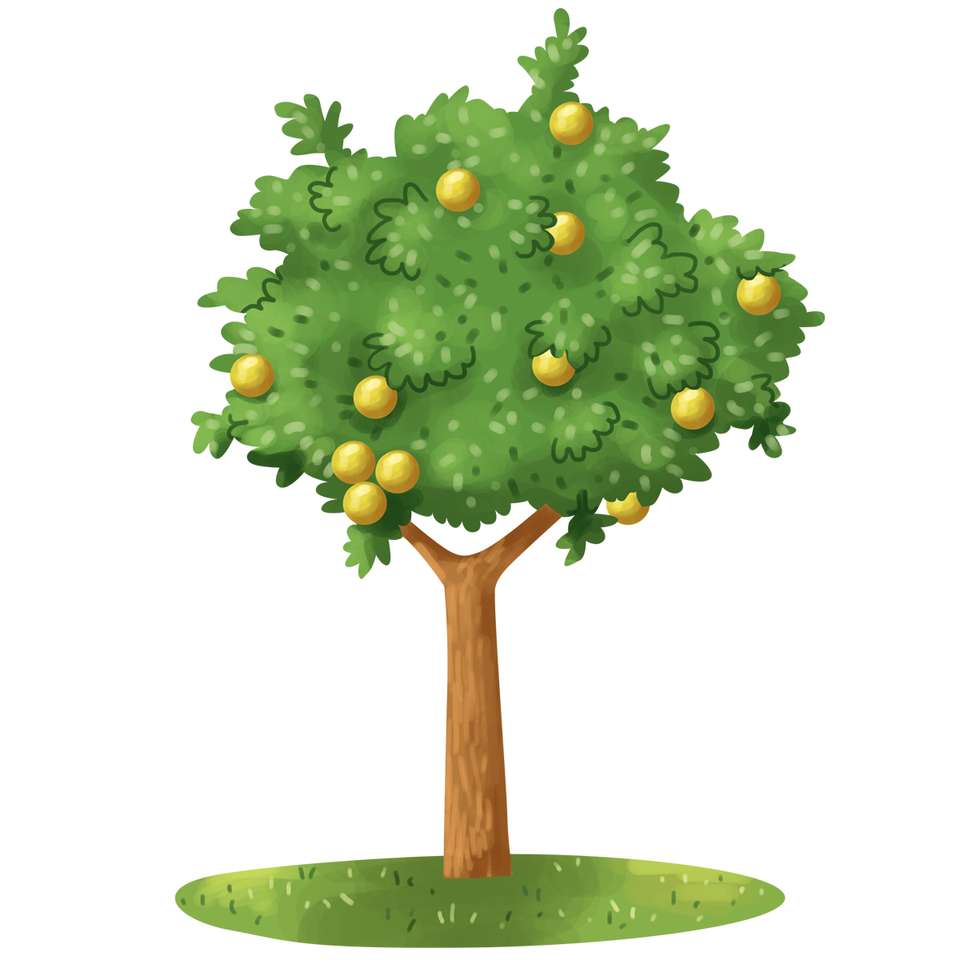 Orangenbaum Puzzlespiel online
