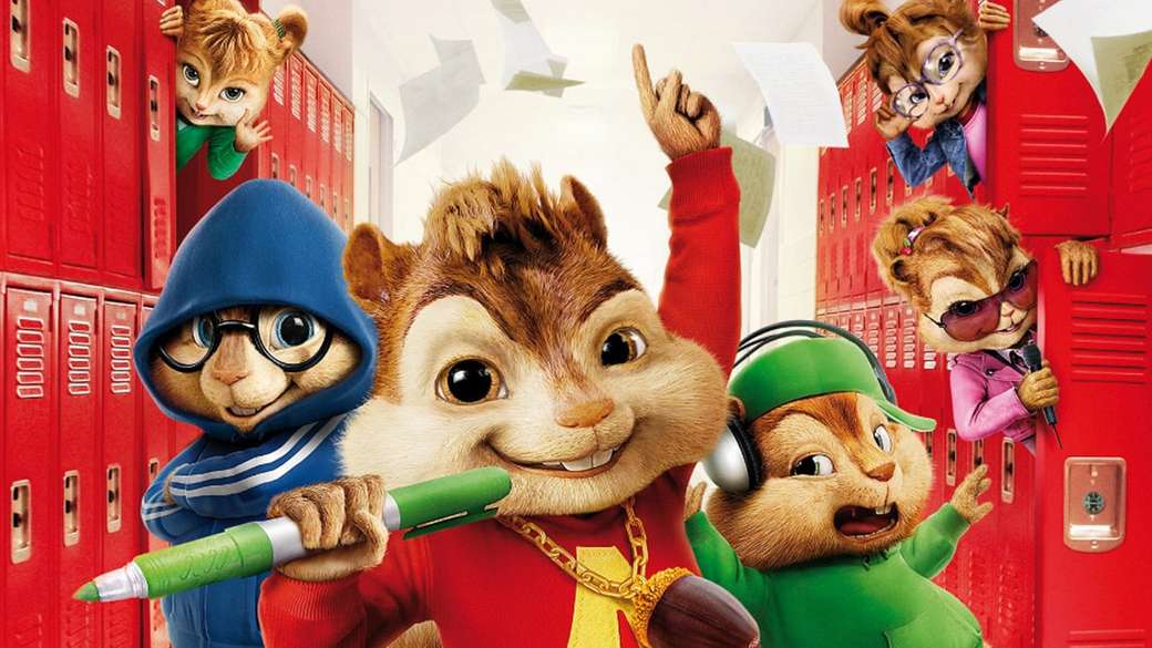 Alvin et les Chipmunks puzzle en ligne