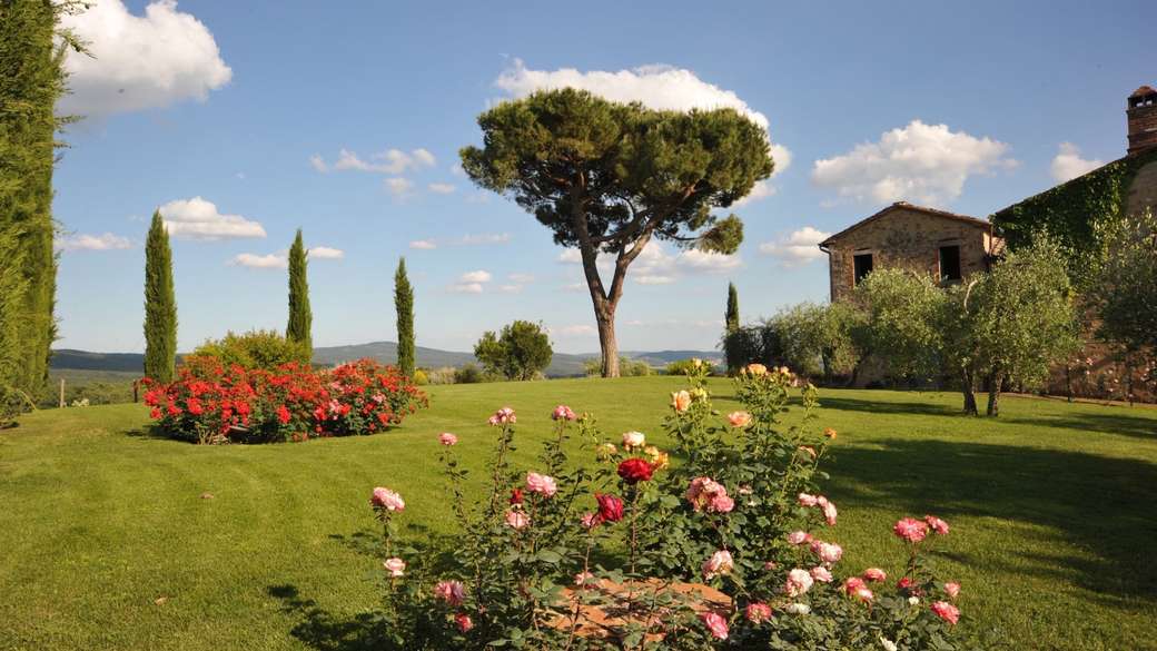Alquiler de villas en Chianti Toscana rompecabezas en línea
