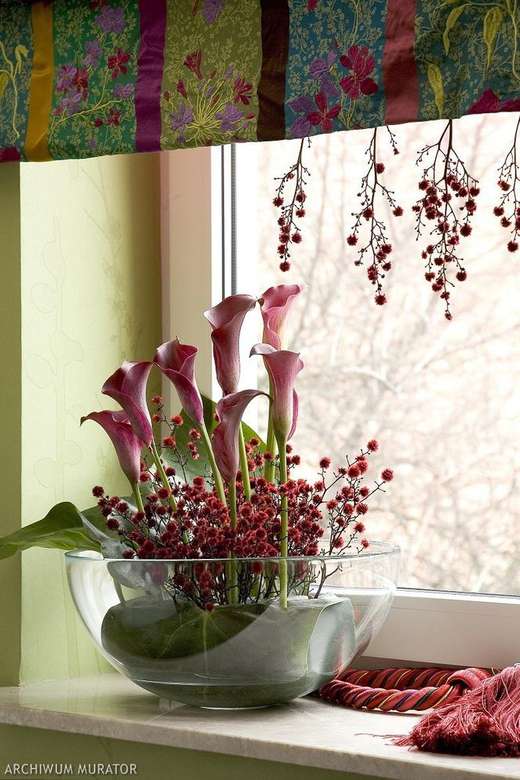 λουλούδια στο παράθυρο online παζλ