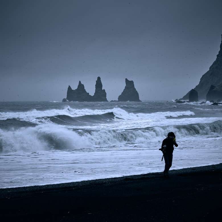 Kall morgon på Island pussel på nätet