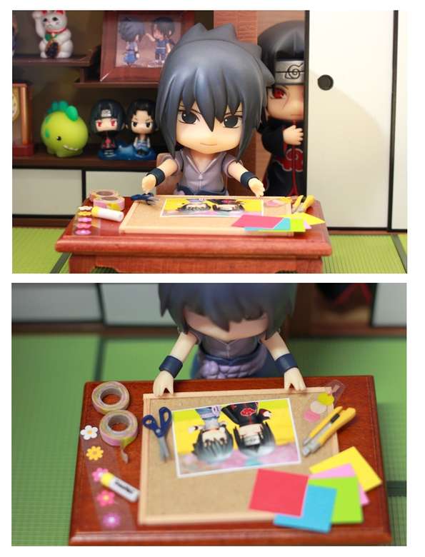 Sasuke slaví Itachiho narozeniny skládačky online