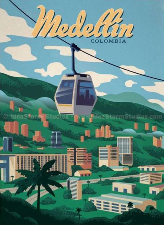 Medellín rompecabezas en línea