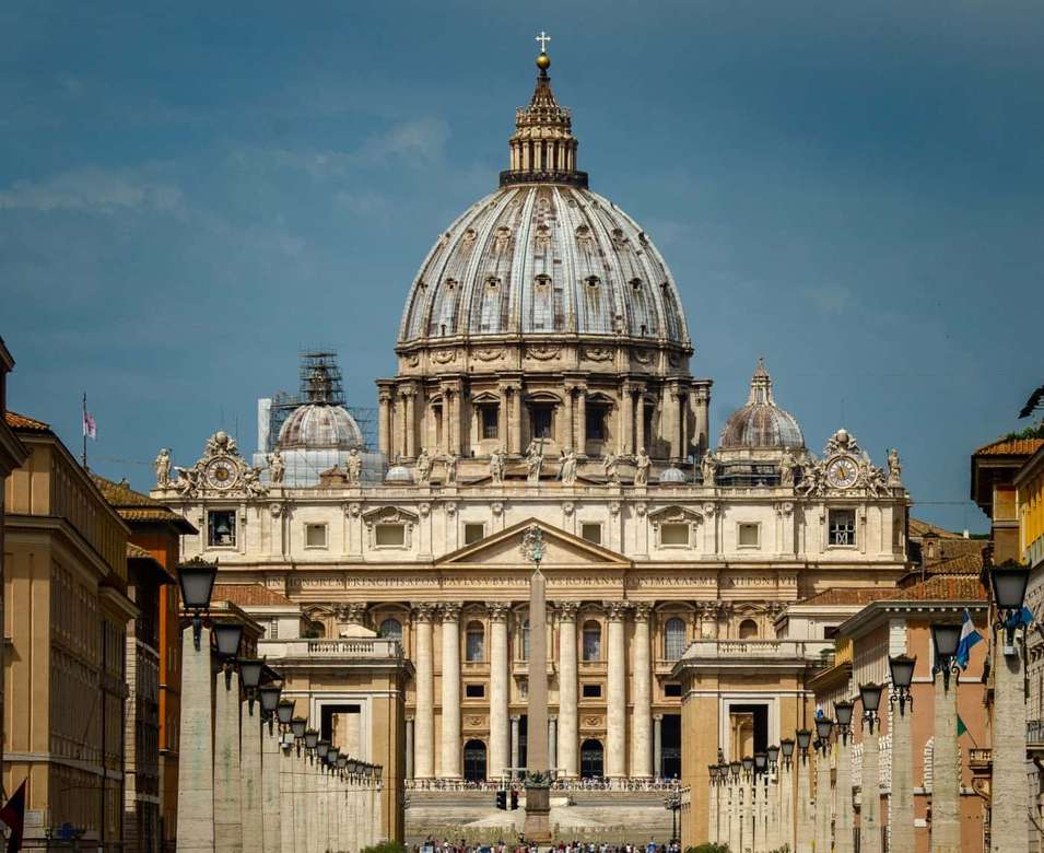 Базилика Святого Петра Ватикан в Риме онлайн-пазл