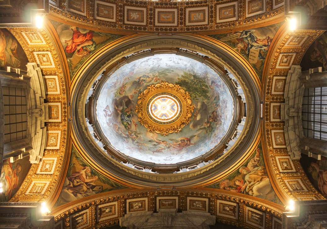 Ватиканська базиліка Святого Петра в Римі пазл онлайн