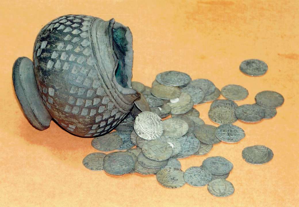 Tesouro de moedas quebra-cabeças online