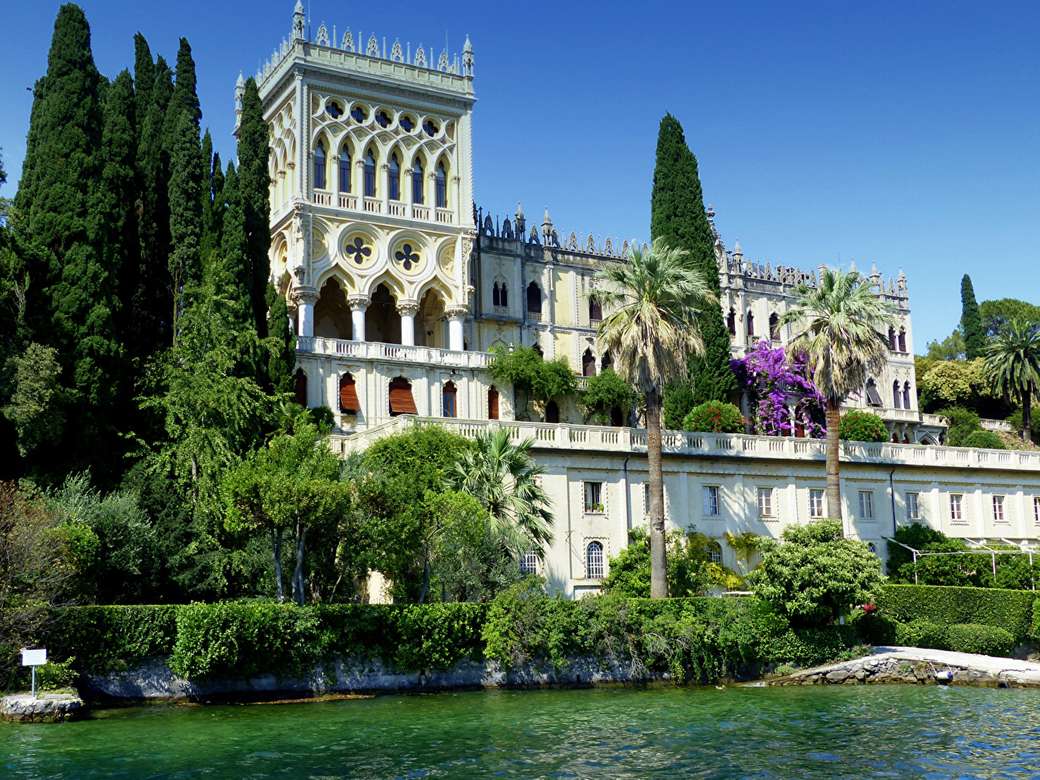 Jardim da Villa Borghese em Roma quebra-cabeças online