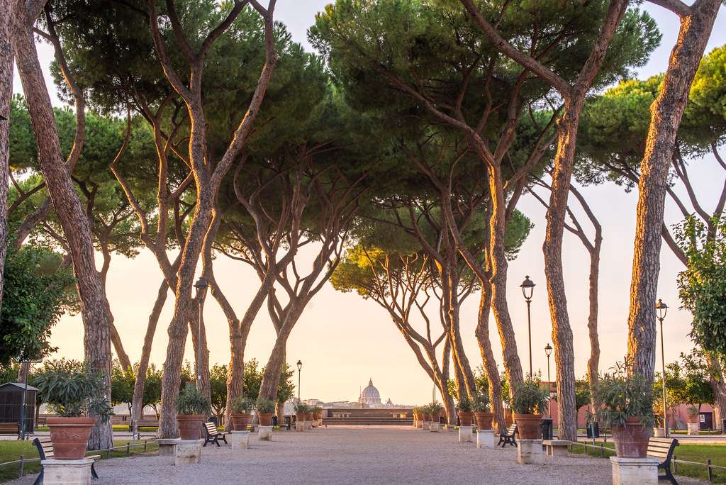 Aranci Park v Římě online puzzle