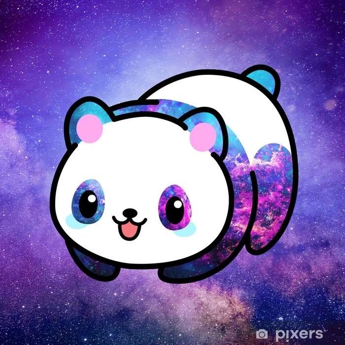 Panda Hawaii galaxer Pussel online