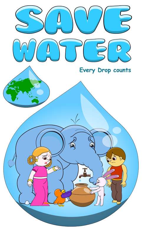 economisi apă puzzle online