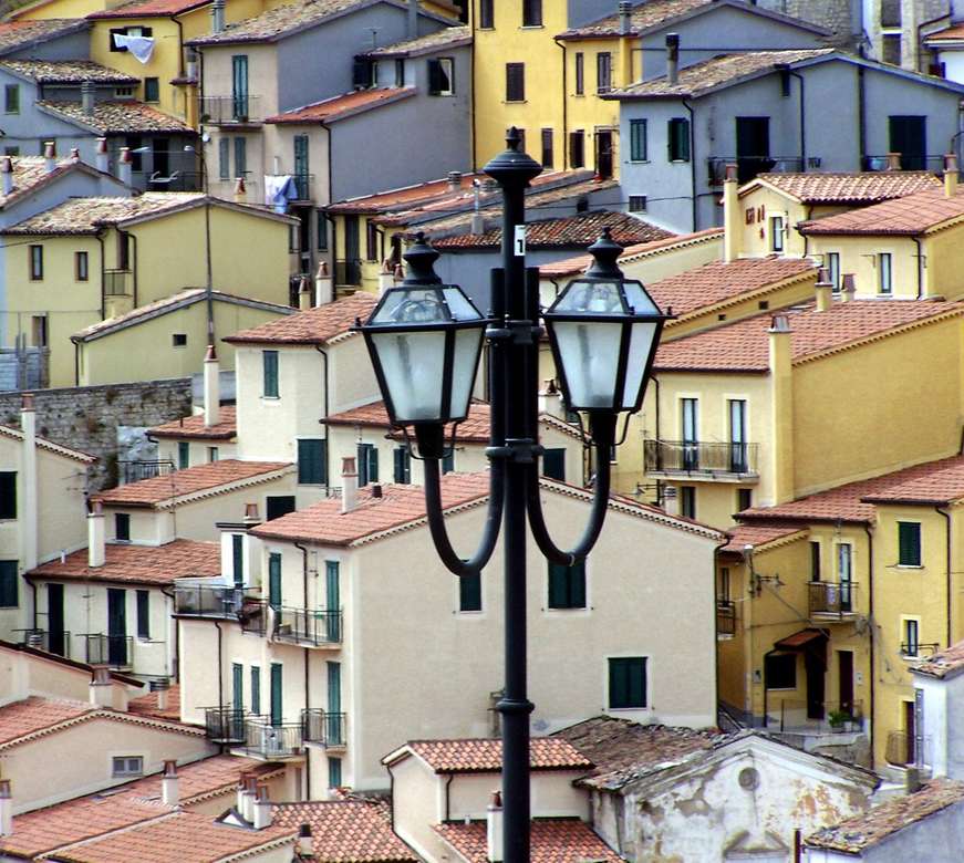 Муро Лукано, регион Базиликата, Италия пазл онлайн