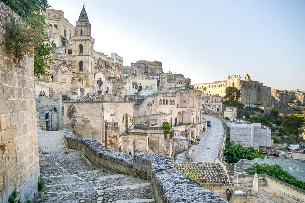 Matera régió Basilicata Olaszországban kirakós online