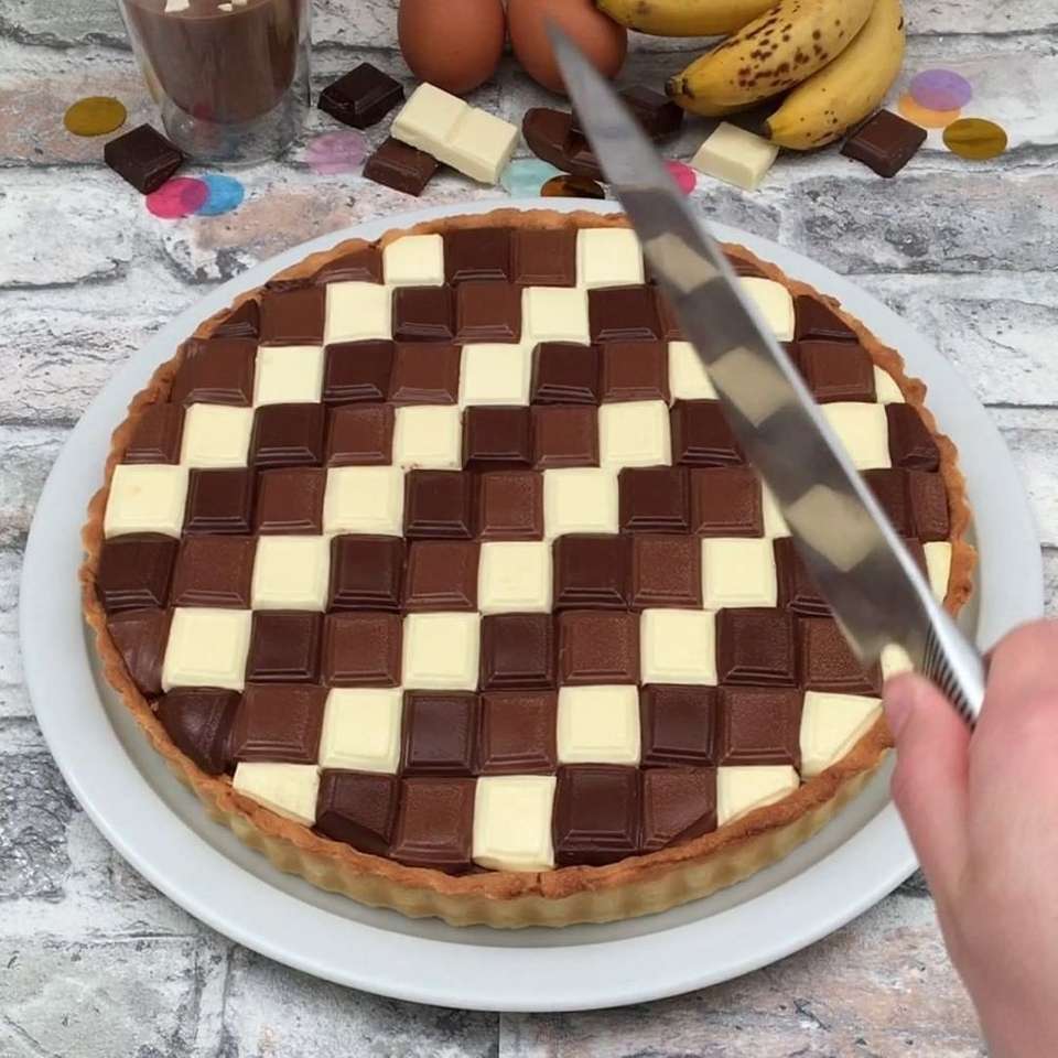 Tort de ciocolată jigsaw puzzle online