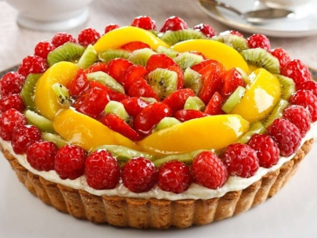 Gâteau aux fruits puzzle en ligne