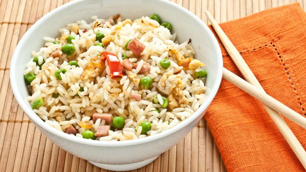 Salada de arroz puzzle online