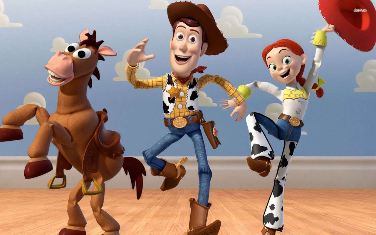 Woody, Jessie și Target Shooting puzzle online