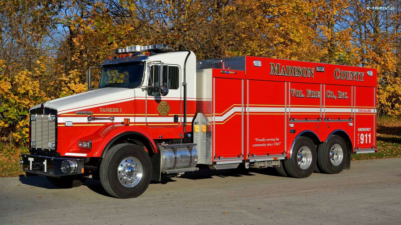 πυροσβεστικό όχημα online παζλ