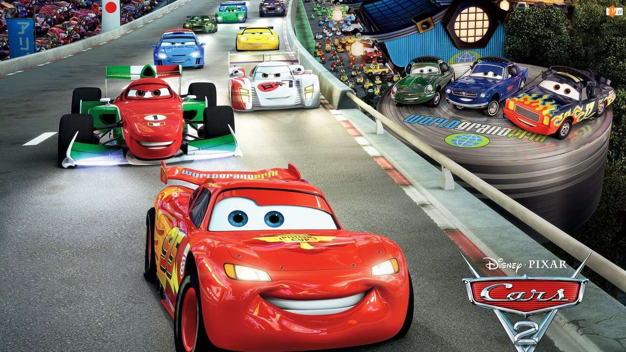 Анимационен филм, Cars 2, Cars 2 онлайн пъзел