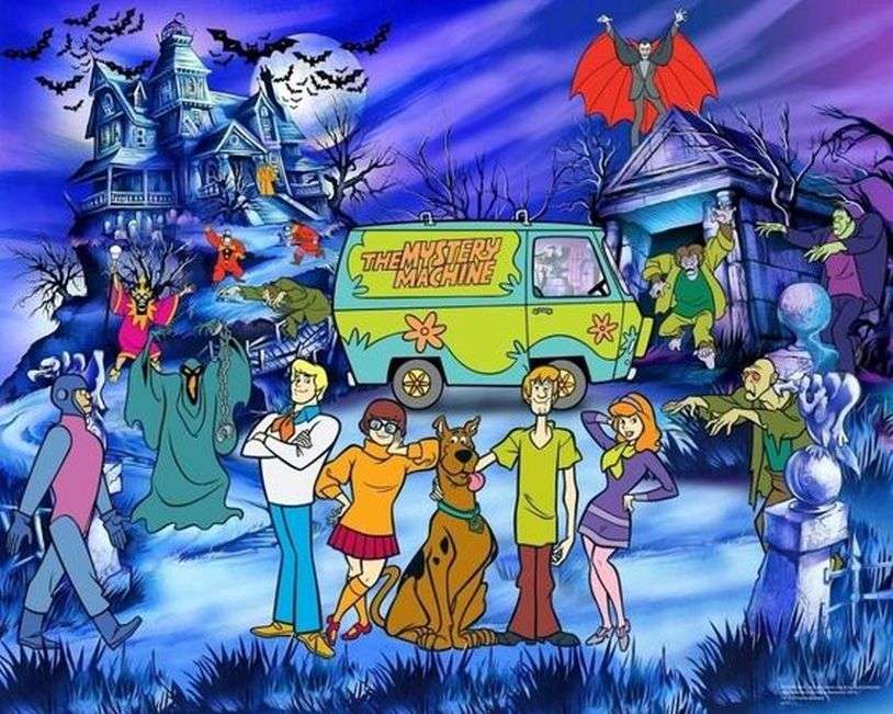 Scooby-Doo jigsaw puzzle online