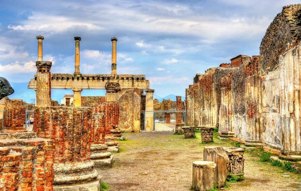 Região de Pompeia da Campânia Itália puzzle online