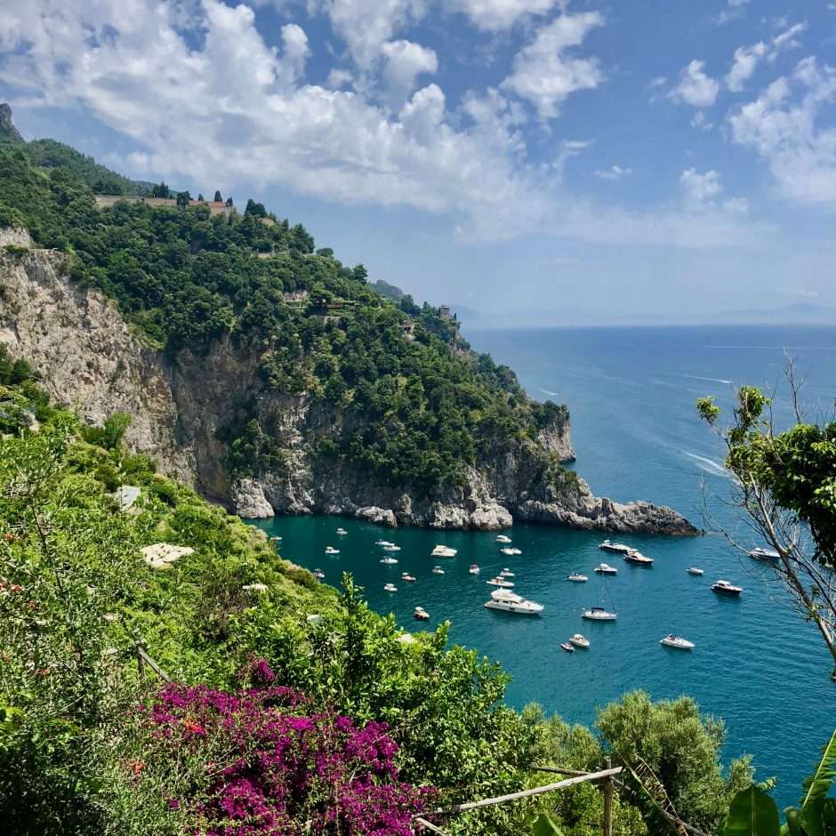 Región de la costa de Amalfi de Campania Italia rompecabezas en línea