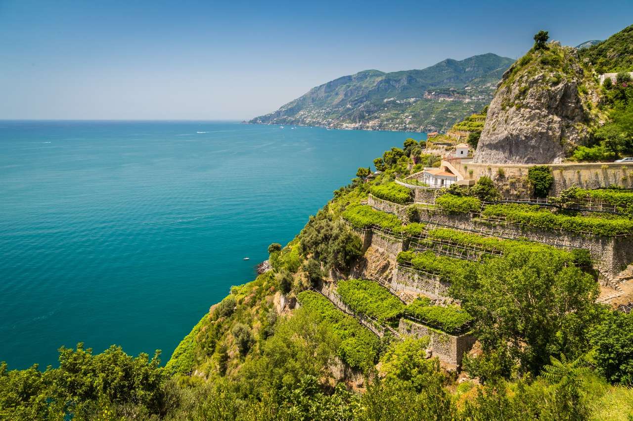 Amalfiküste Region Kampanien Italien Online-Puzzle