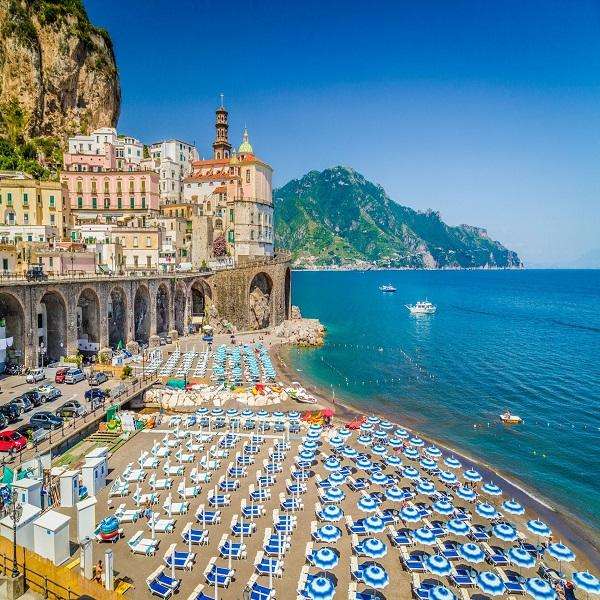 Região da Costa Amalfitana da Campânia Itália quebra-cabeças online