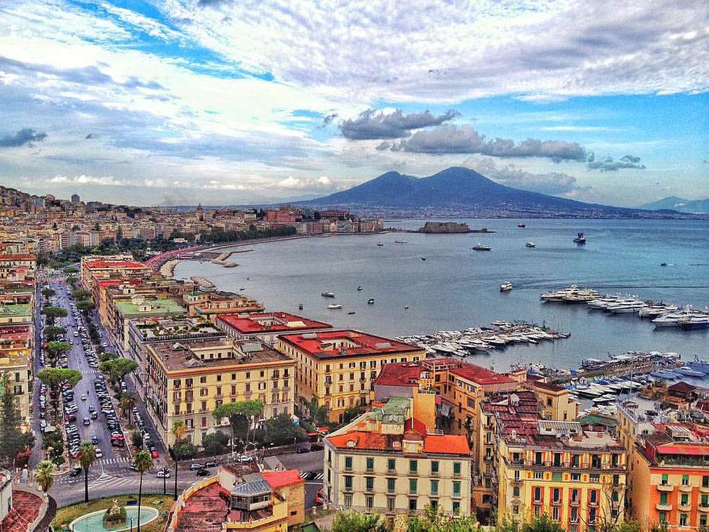 Neapolský region Kampánie Itálie online puzzle