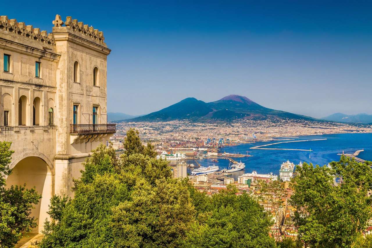 Région de Naples de Campanie Italie puzzle en ligne