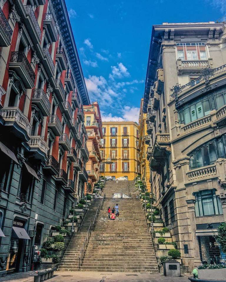 Περιοχή της Νάπολης στην Καμπανία της Ιταλίας παζλ online