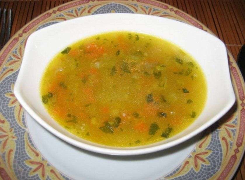 Zeleninová polévka online puzzle
