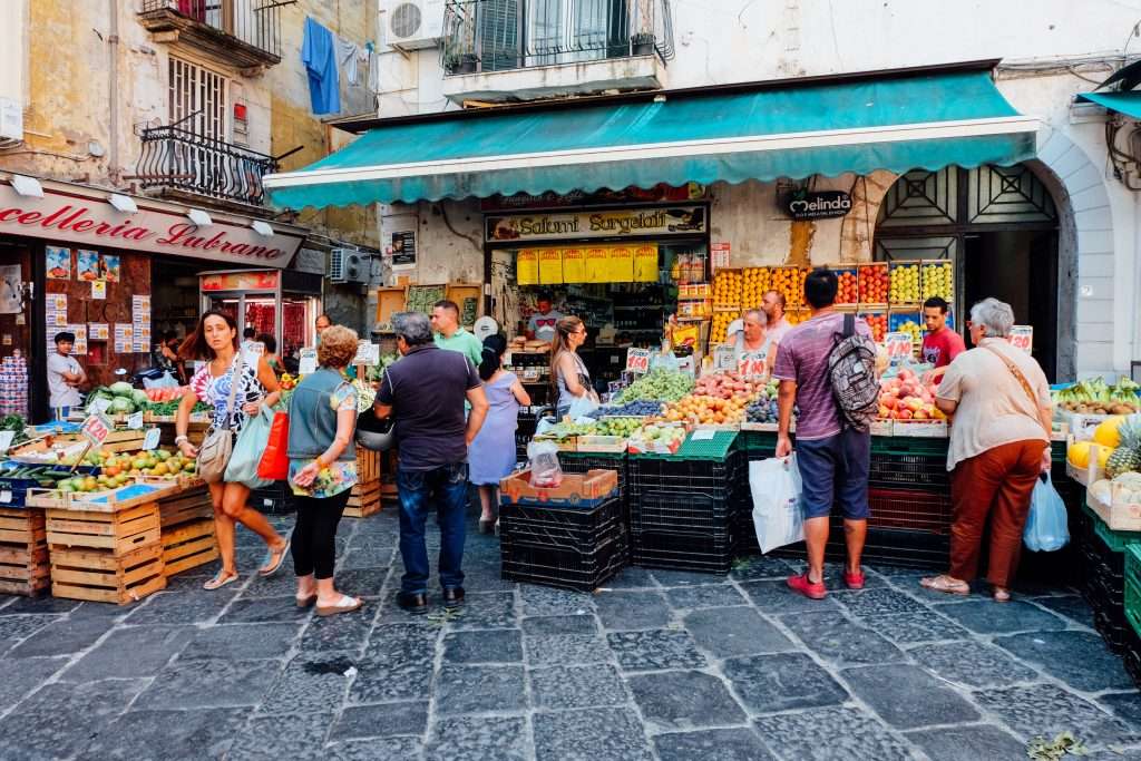 Περιοχή της Νάπολης στην Καμπανία της Ιταλίας online παζλ