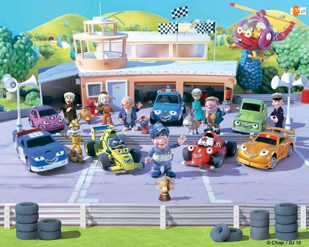 giocattoli - automobili puzzle online