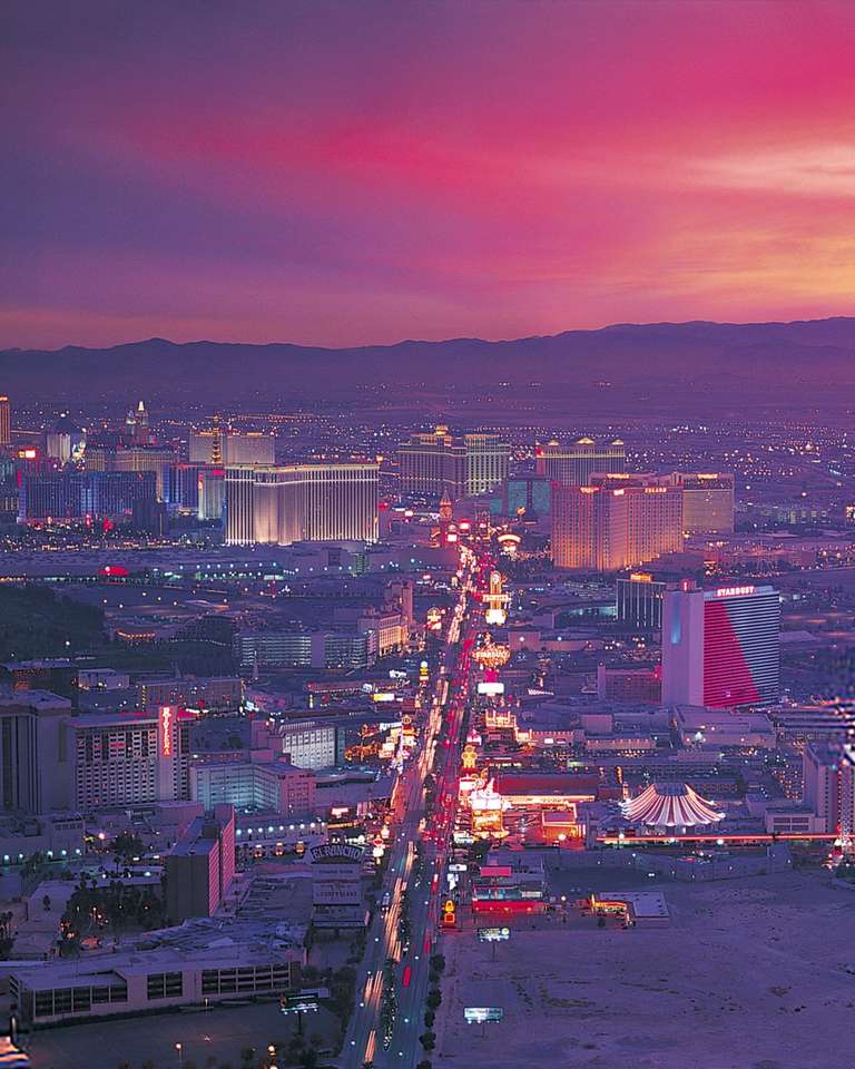 Las Vegas Strip Pussel online