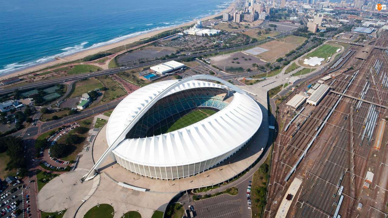 Das Stadion, Südafrika, Durban Online-Puzzle