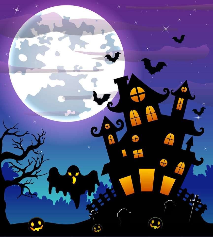 Haunted house jigsaw puzzle online