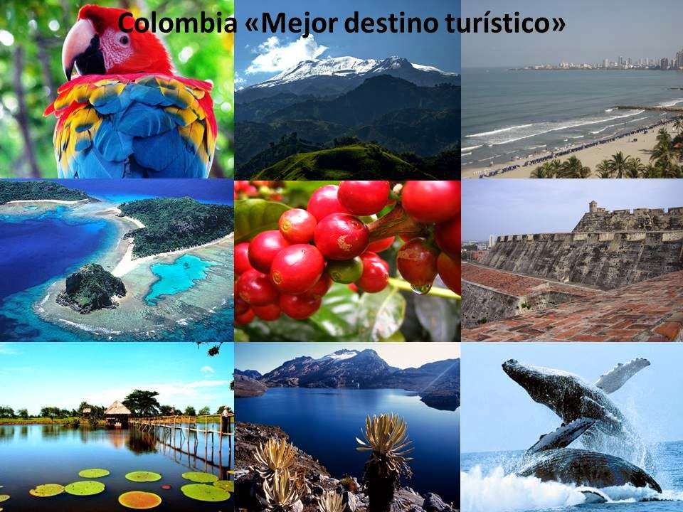 Туристически обекти в Колумбия онлайн пъзел