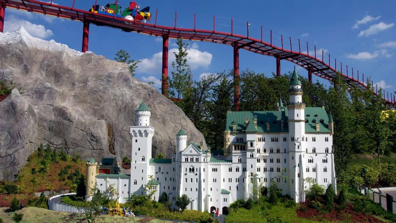Legoland szabadidős létesítmény Németország online puzzle