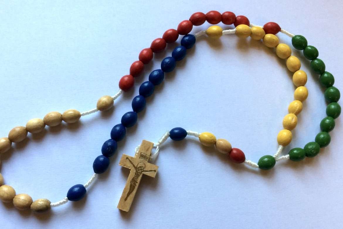Santo rosario rompecabezas en línea