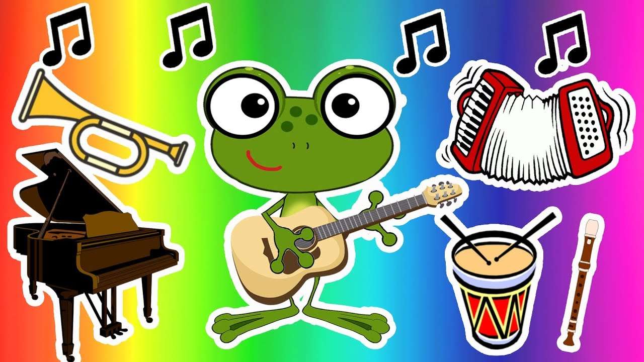 Instrumental Frog pussel på nätet
