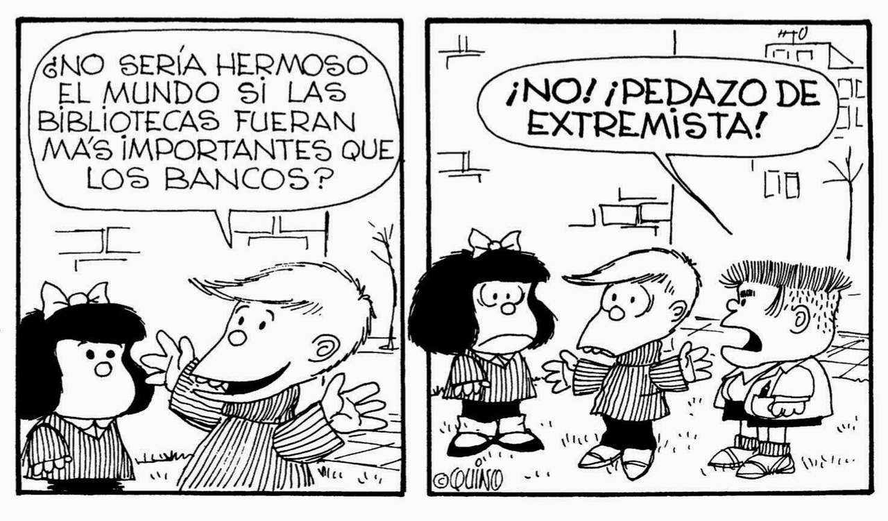 Puzzle Mafalda skládačky online