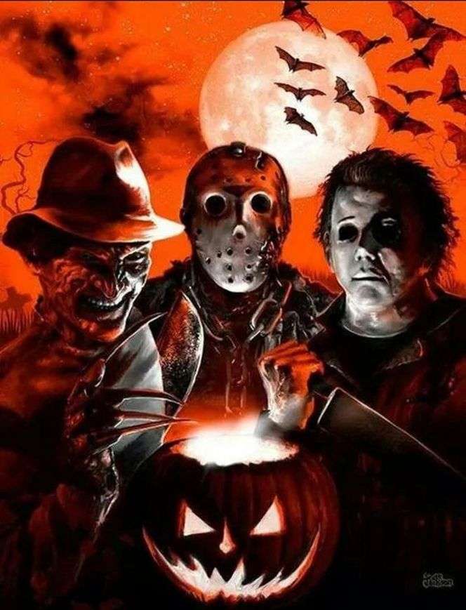 Хэллоуин Ужас пазл онлайн