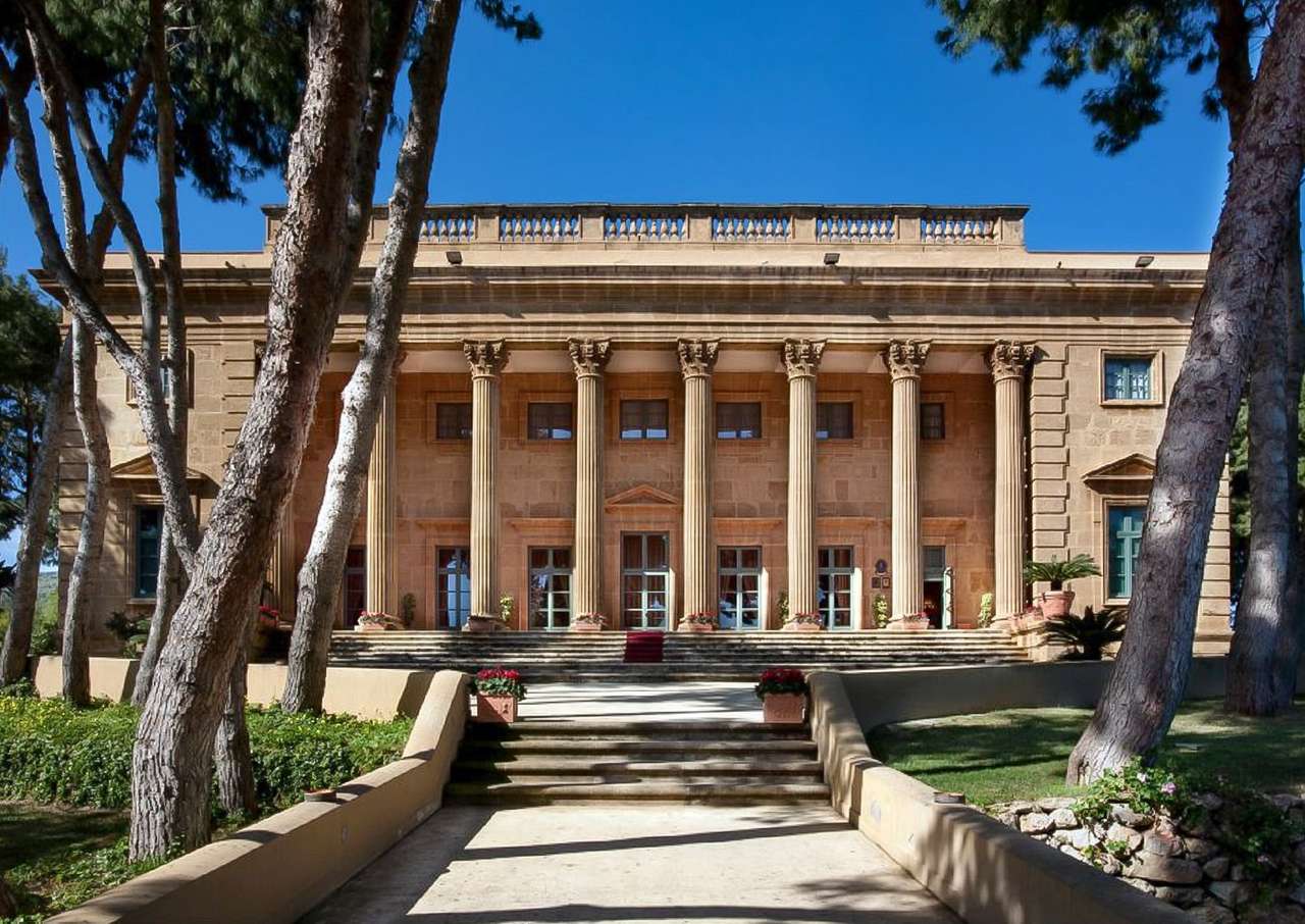 Villa Bagheria com jardim Sicília quebra-cabeças online
