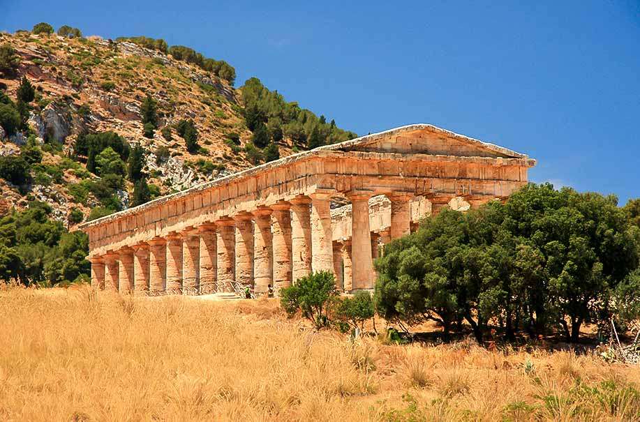 Oude sites op Sicilië online puzzel
