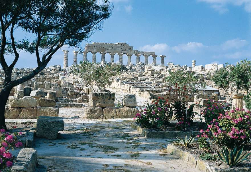 シチリア島の古代遺跡 ジグソーパズルオンライン