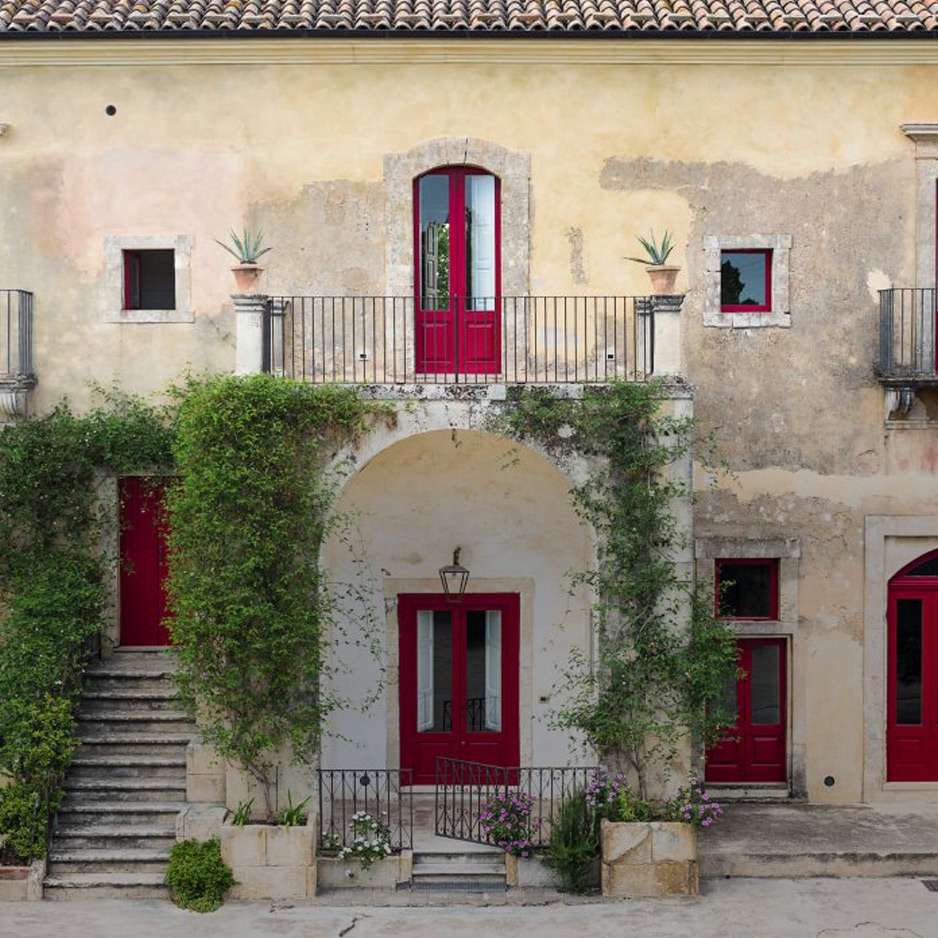 Hus i Zisola på Sicilien Pussel online